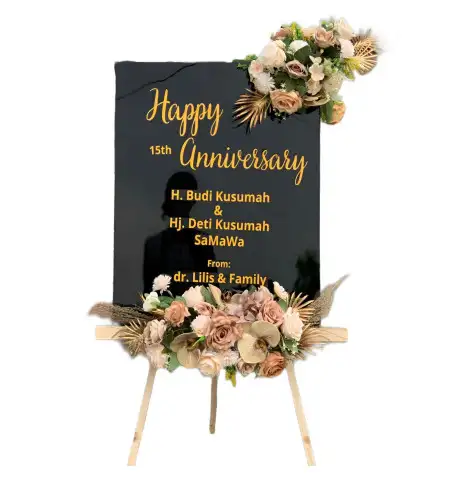 Papan Bunga Akrilik Kassilampe