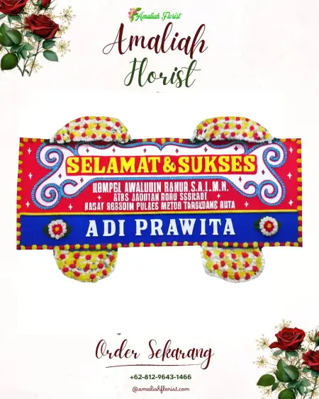 Papan Bunga Ucapan Selamat Kassilampe